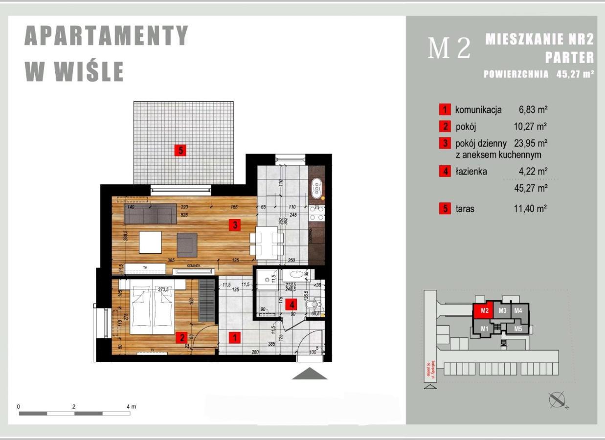 Apartament Wislanskie Skije Экстерьер фото